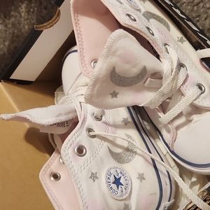 Toddler Size 8 Converse High Tops